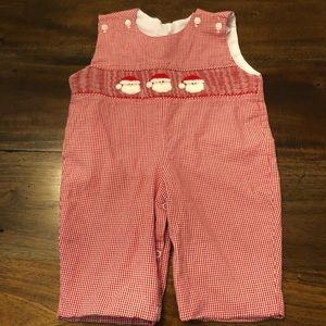 Baby Boy Smocked Christmas Longall